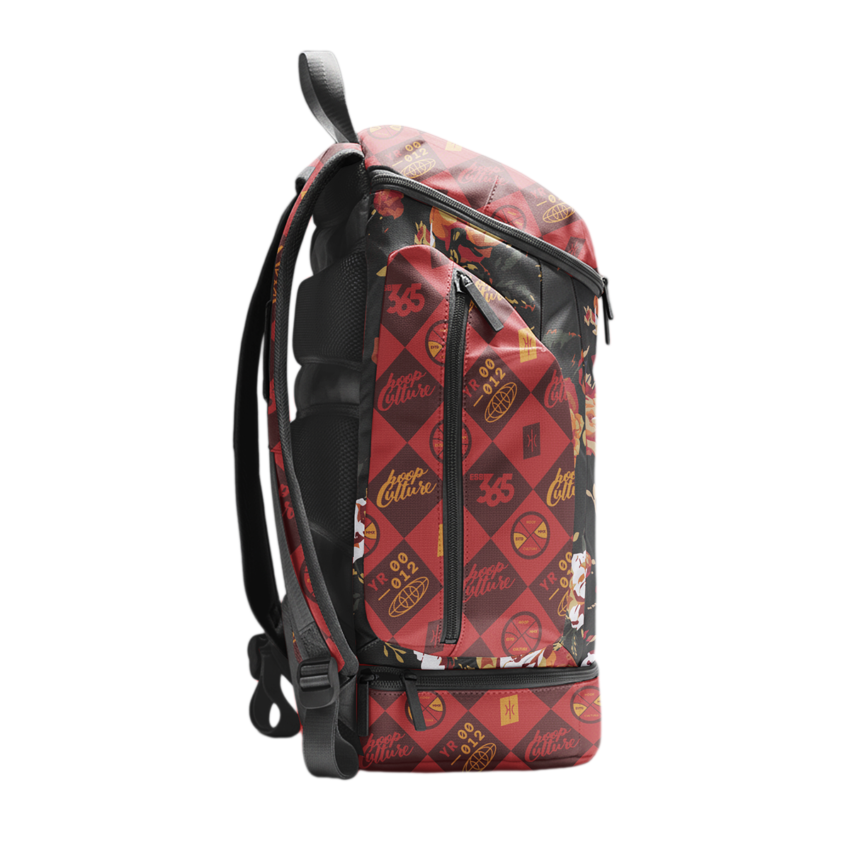 Rosette Vibes Black Classic Backpack– Hoop Culture