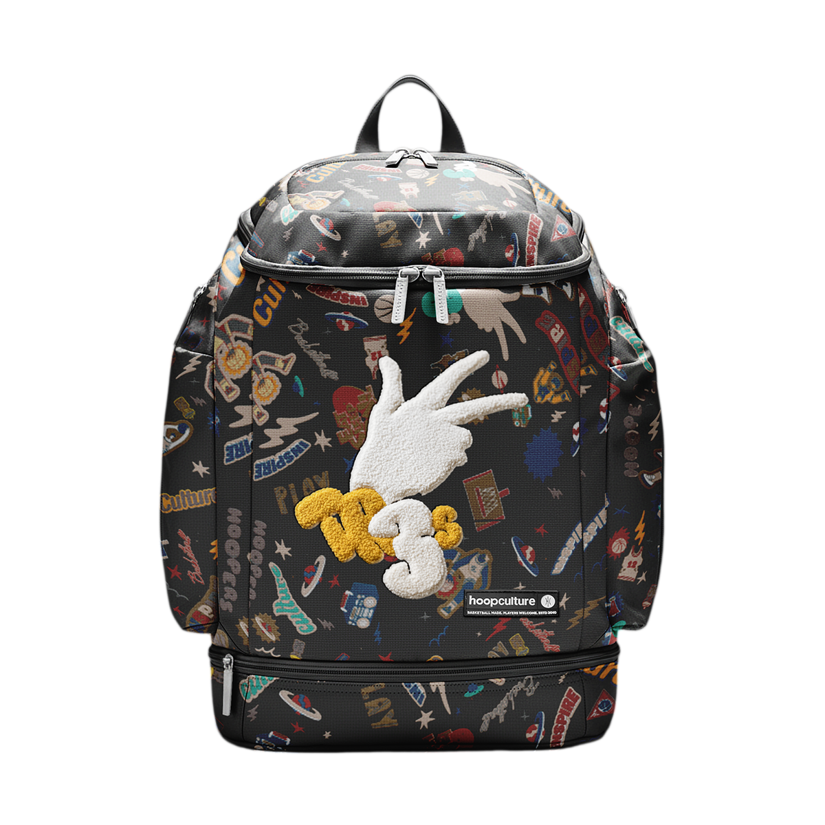 Trea 3Ball Hoop Culture Big Basketball Backpack