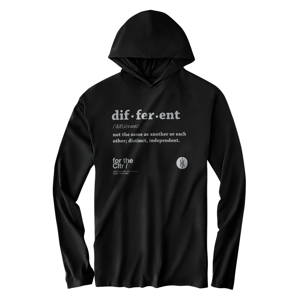 Youth - Be Different Lite Poly Hoodie - Hoop Culture 