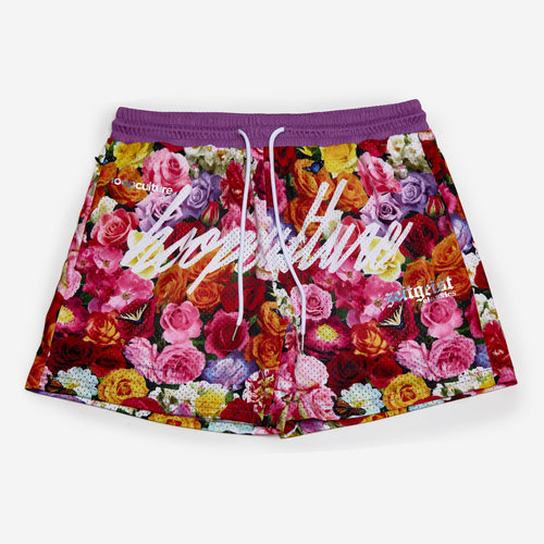 Youth - Script Bouquet Mesh Shorts