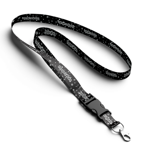 Eat Sleep Ball Hoop'n Grub Lanyard