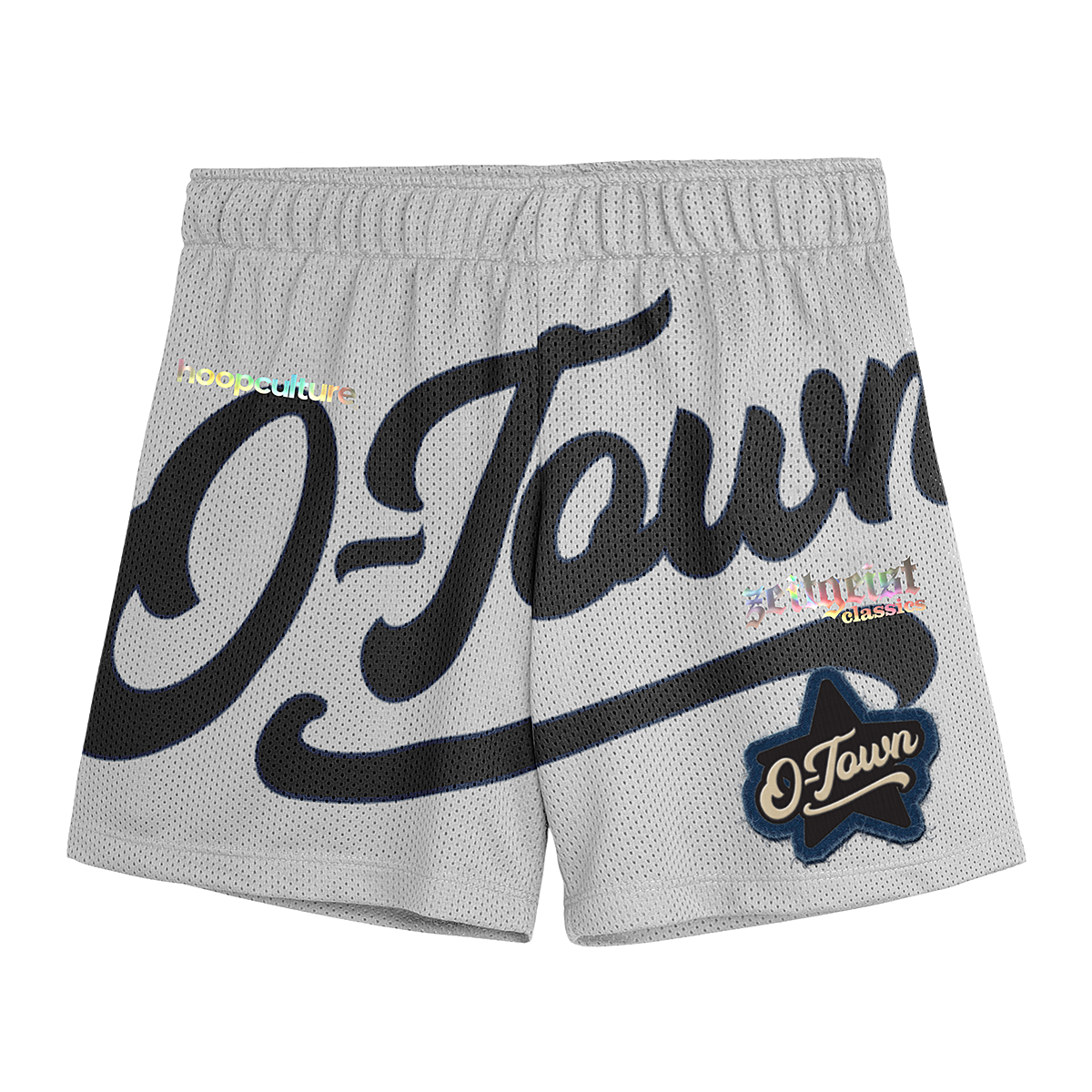 O-Town Blanc Mesh Shorts | Hoop Culture