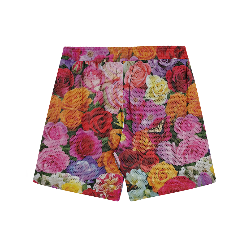 Script Boquet Mesh Shorts