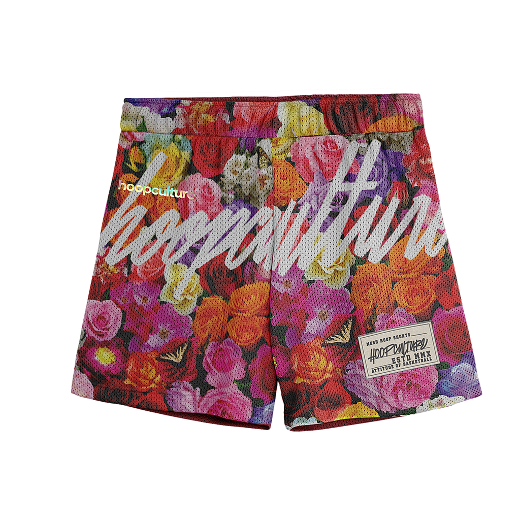 Script Boquet Mesh Shorts 