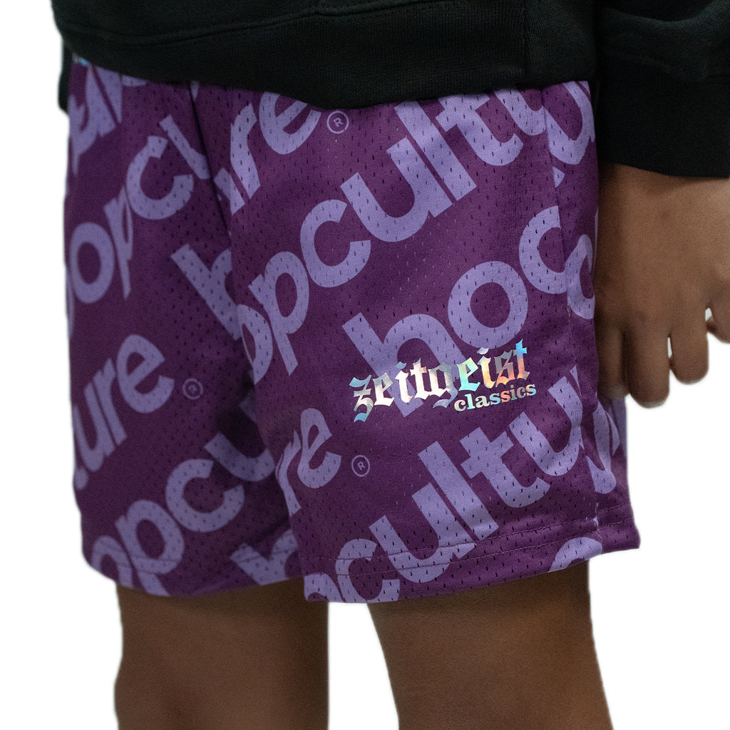 Youth - Zeitgeist Rich Lilac Mesh Shorts