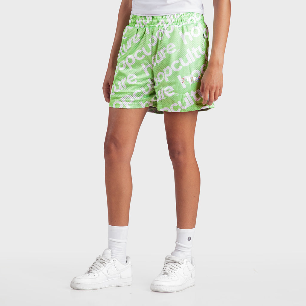 Zeitgeist Key Lime Mesh Shorts - Hoop Culture
