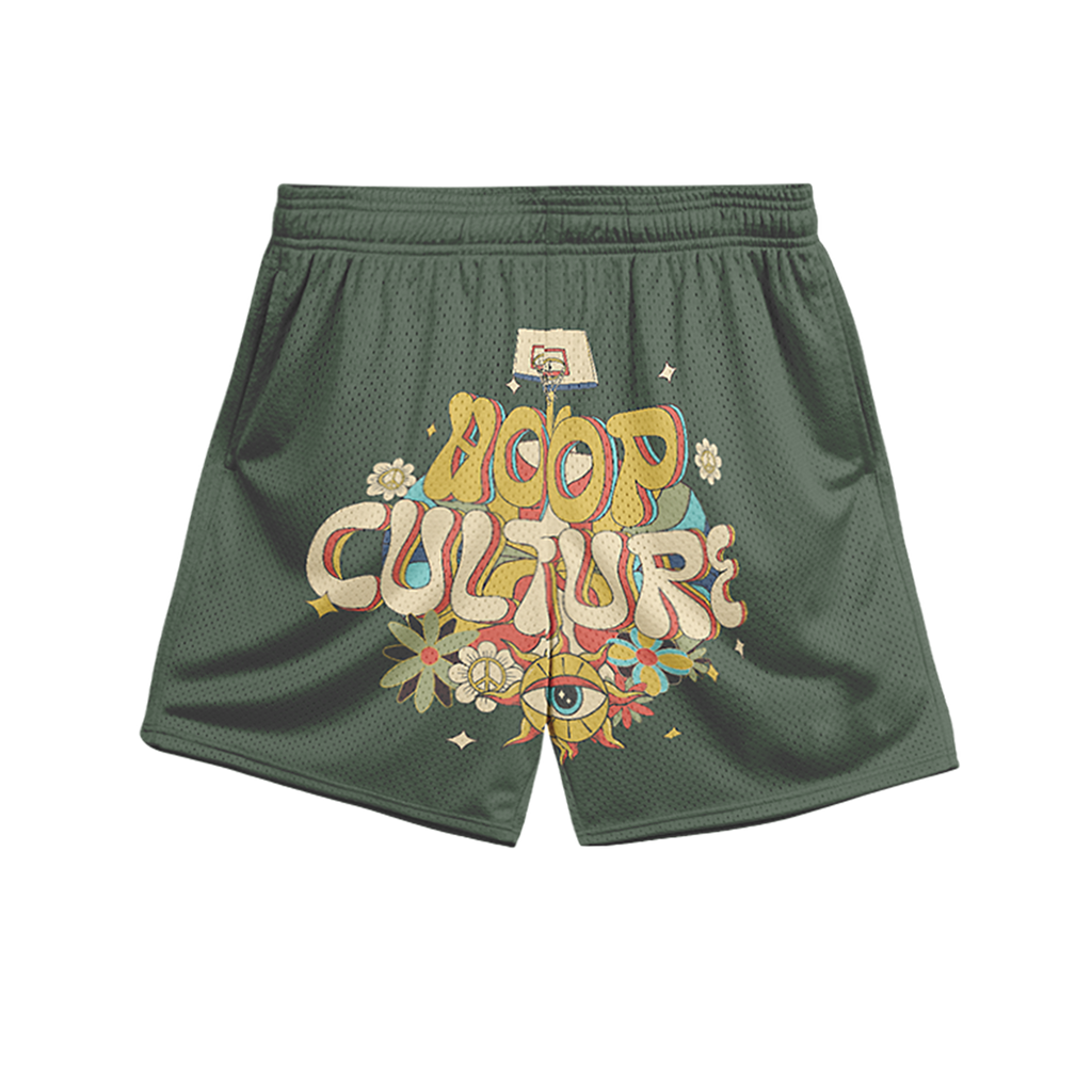 Hoop Enlightment Mesh Shorts - Hoop Culture 