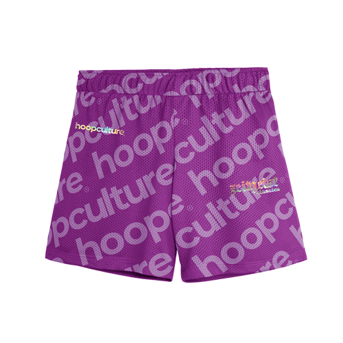 Zeitgeist Rich Lilac Mesh Shorts - Hoop Culture