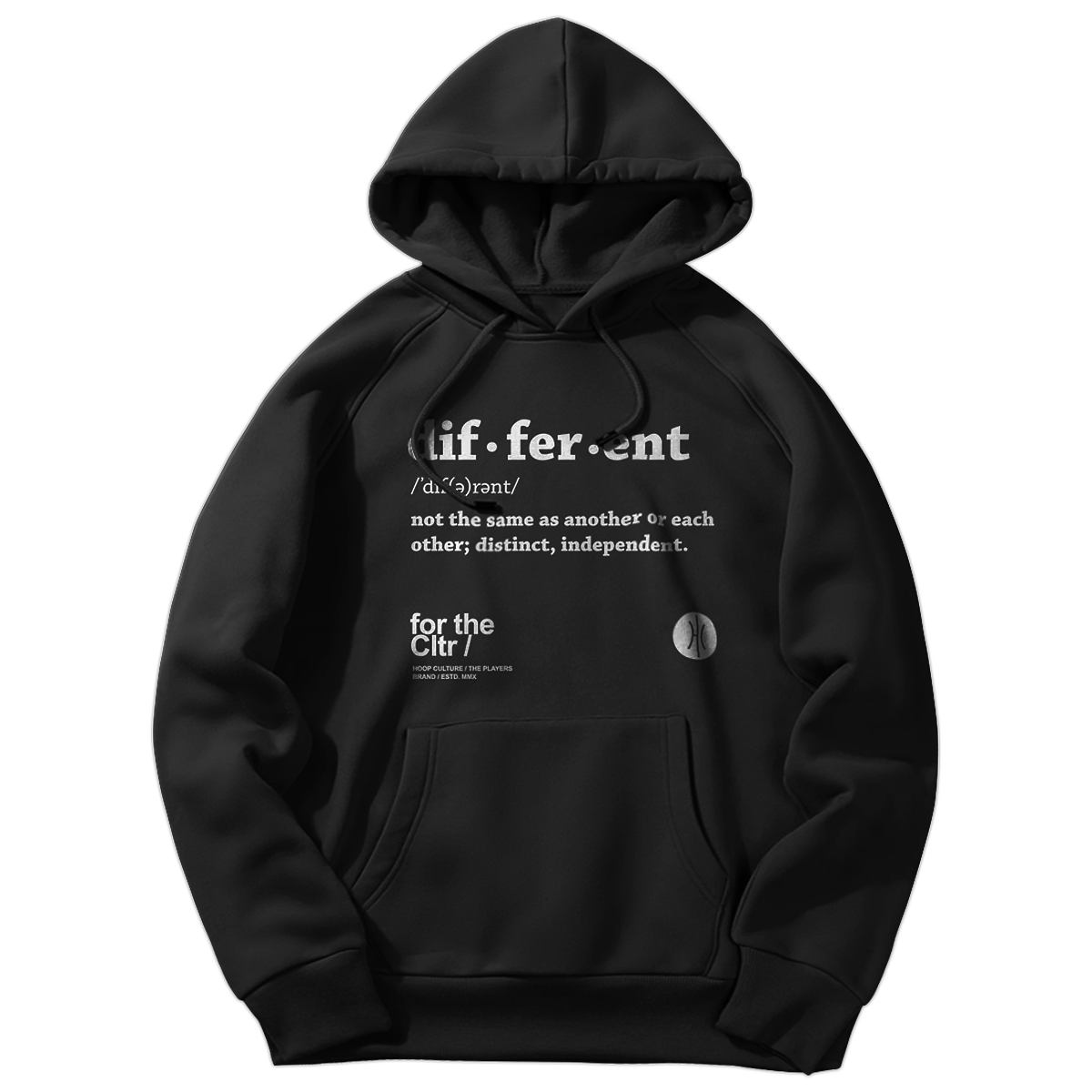Be Different Hoodie Hoop Culture