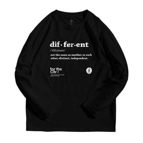Be Different FTC Long Sleeve - Hoop Culture