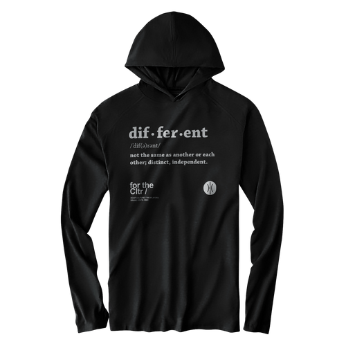 Youth - Be Different Lite Poly Hoodie - Hoop Culture